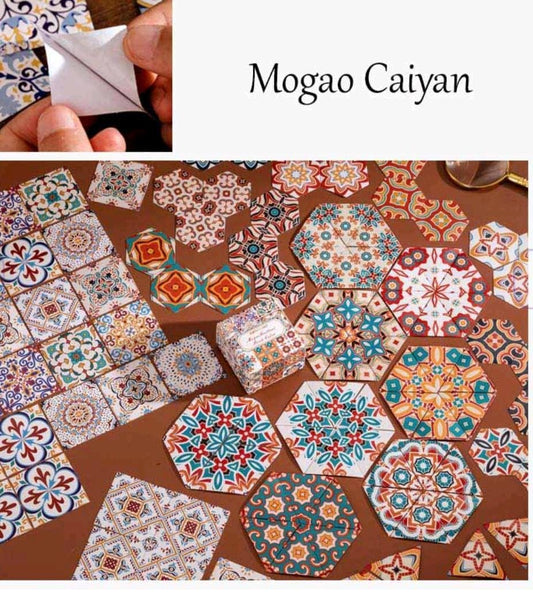 PAPER CUTOUT STICKER – Mogao Caiyan , CPJ388