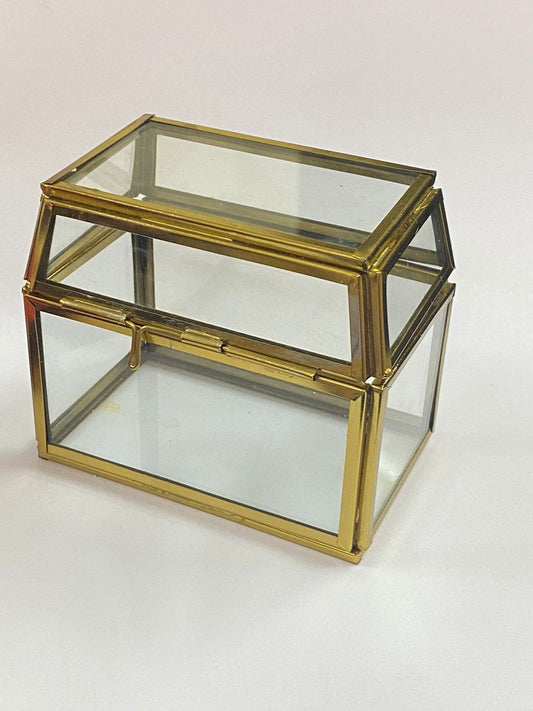 Vintage Glass Box – 4 x 2.5 inch
