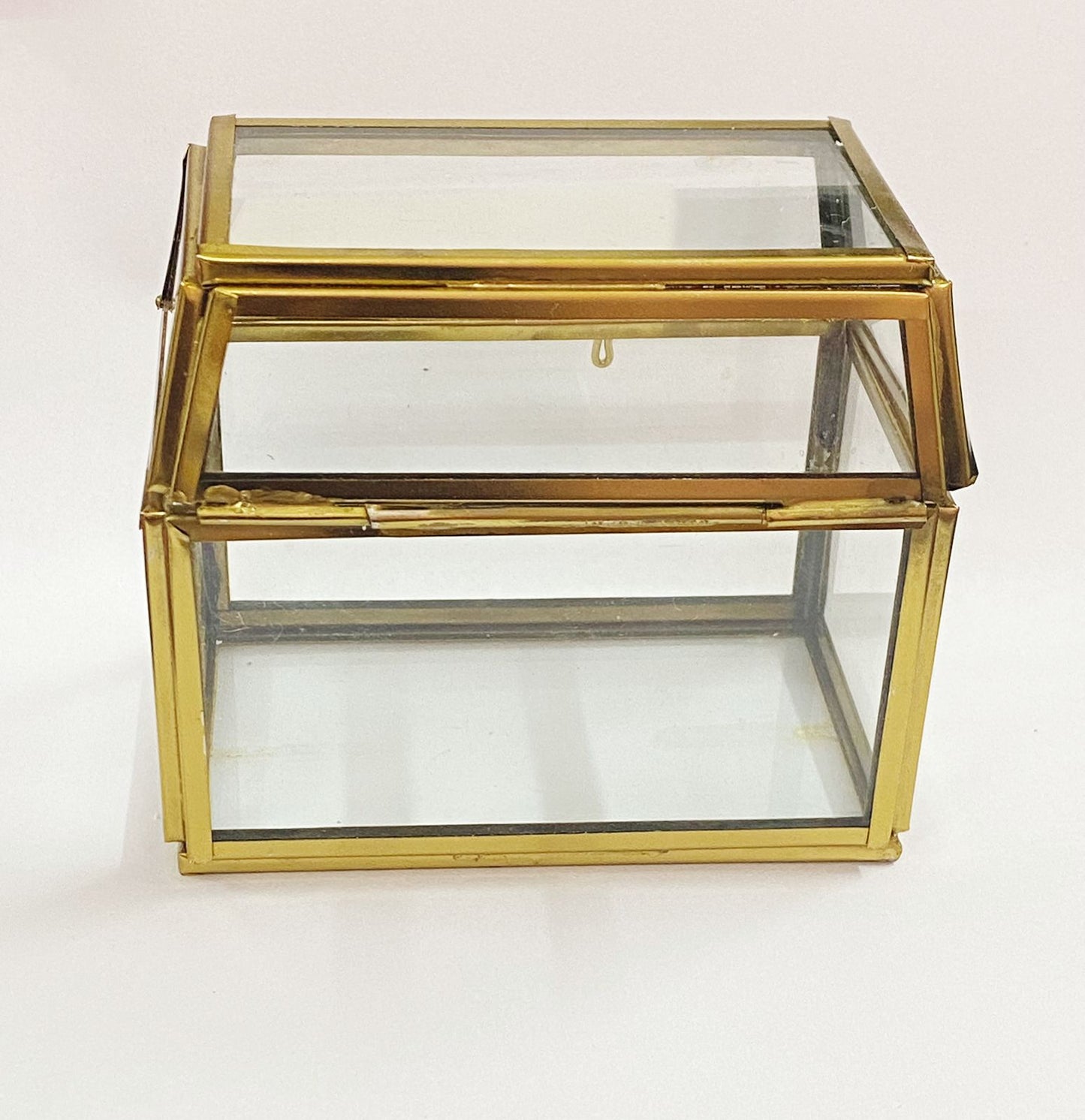 Vintage Glass Box – 4 x 2.5 inch