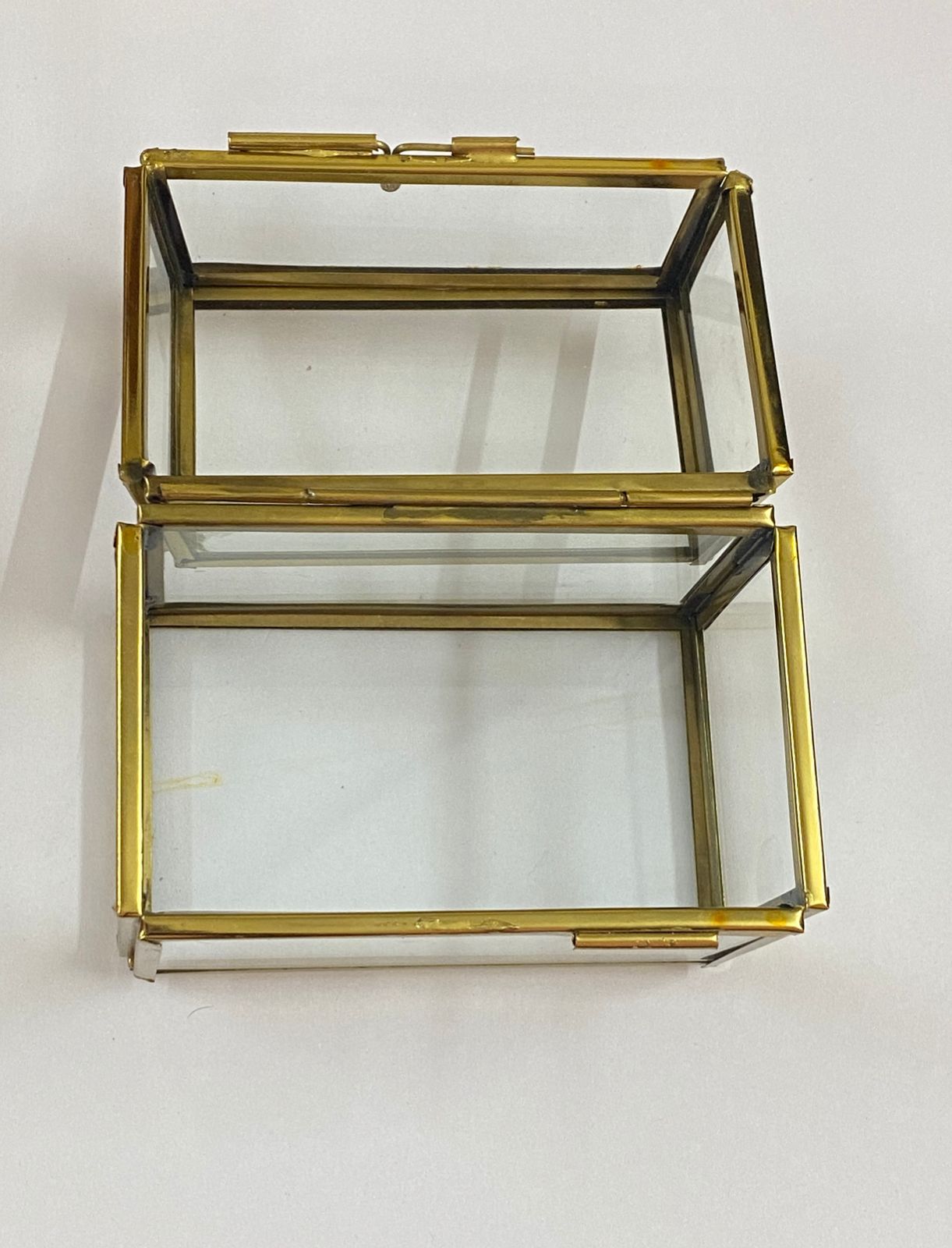 Vintage Glass Box – 4 x 2.5 inch