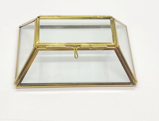 Vintage Glass Box – 6 x 4 inch