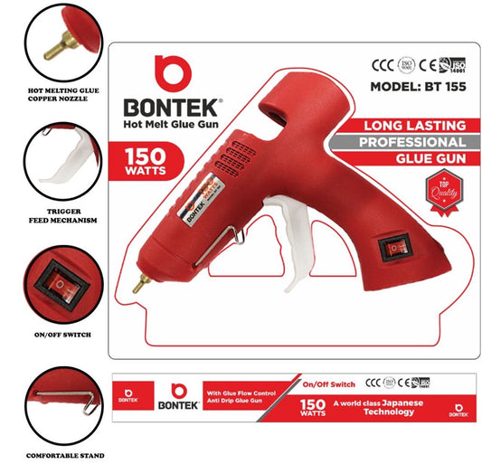 Glue Gun – 150 Watts , Model : BT-155- 1 piece