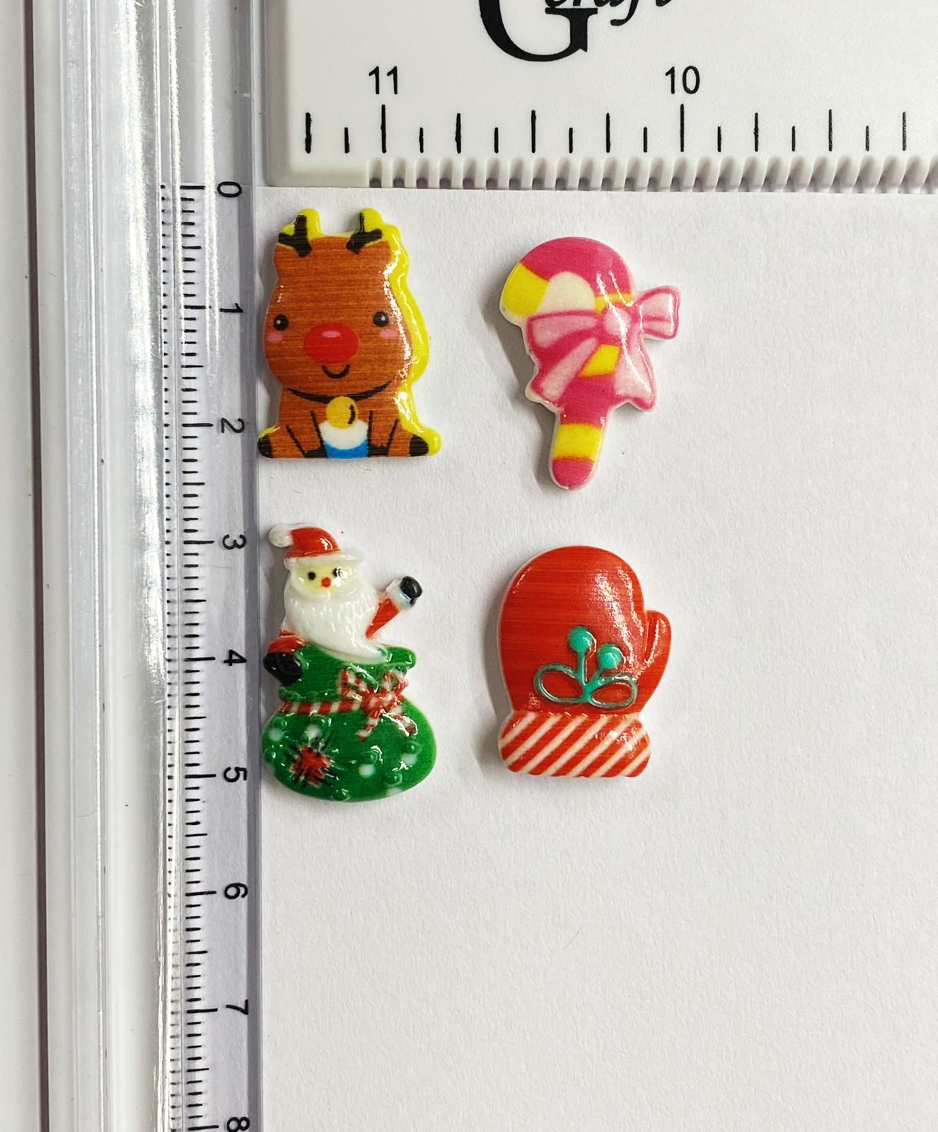 Christmas Miniature, 4 pieces, Design 508