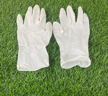 Gloves – white – 10 pairs