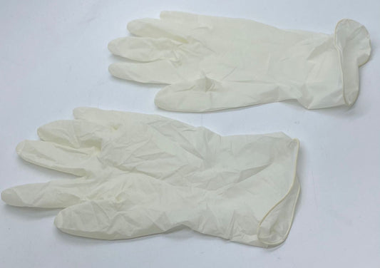 Gloves – white – 10 pairs