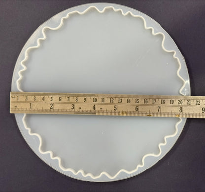 Agate Circle Mould – 8 inch - Design 443 - 10 pieces