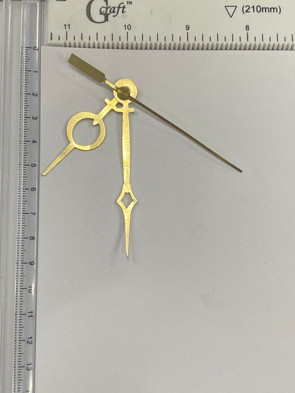 Clock Hands – Design – 35 Gold- 3 inch