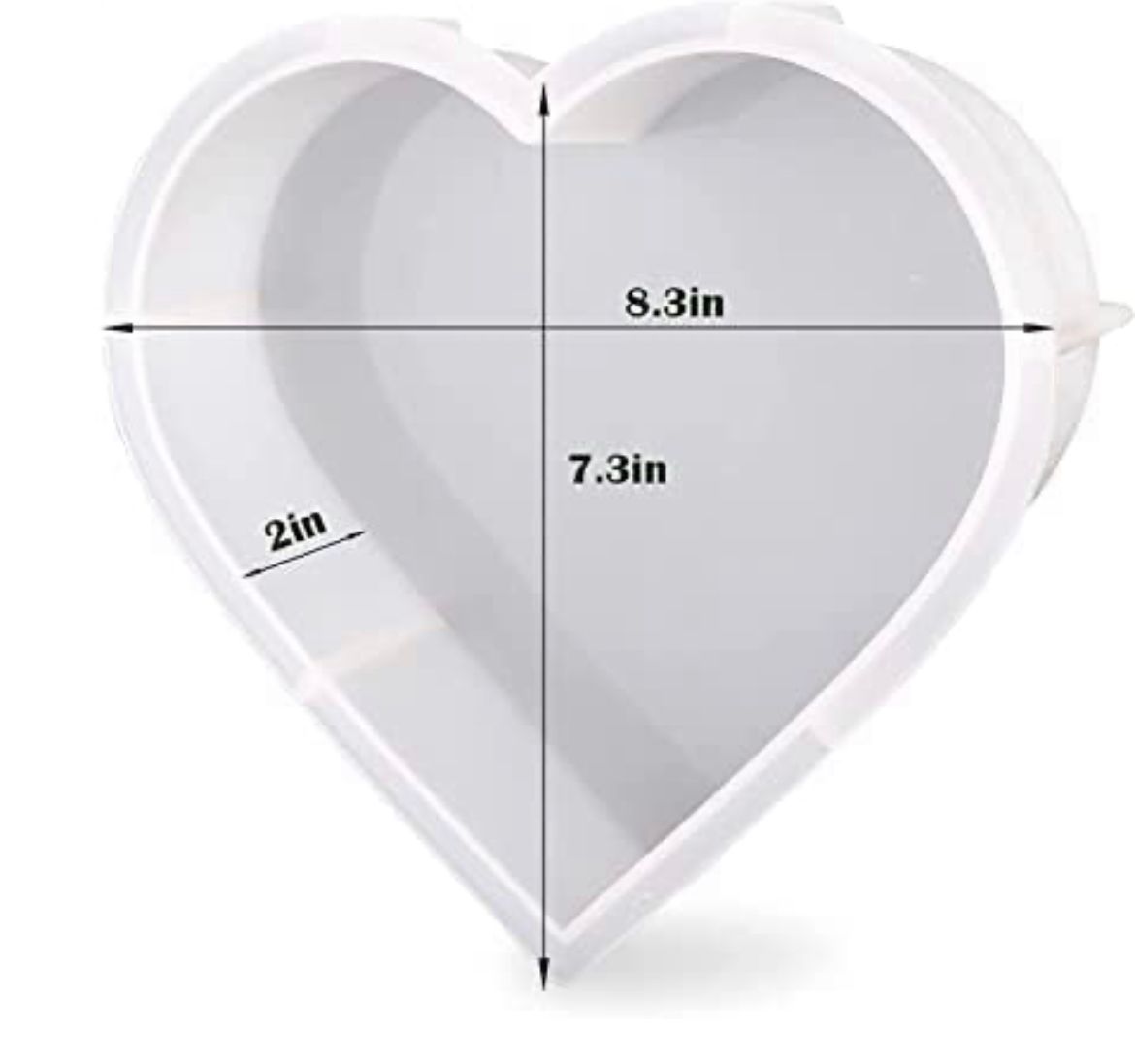 Mould- Design 458 Deep Casting – Heart