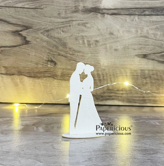 3D Chipboard Embellishments – Unassembled Kissing Couples