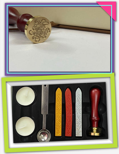 Wax Seal Stamp Set- Best Wishes
