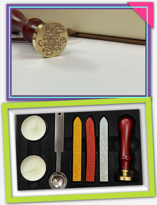 Wax Seal Stamp Set- Best Wishes