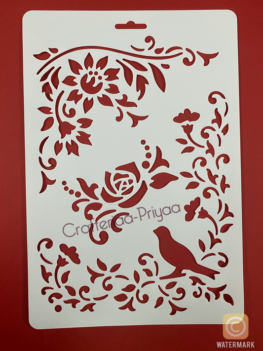 A4 Stencil Design-4