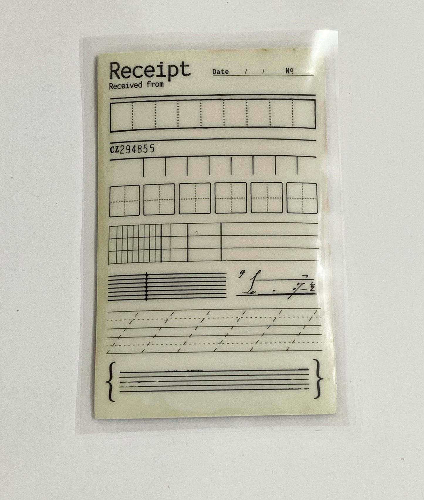 Foam stamp – design – 64