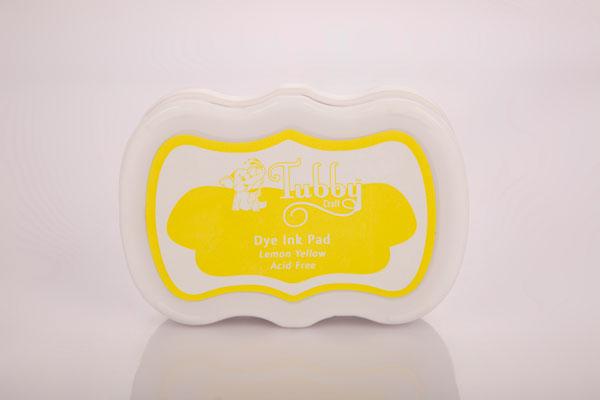 Tubby Dye Ink Pad – Lemon Yellow