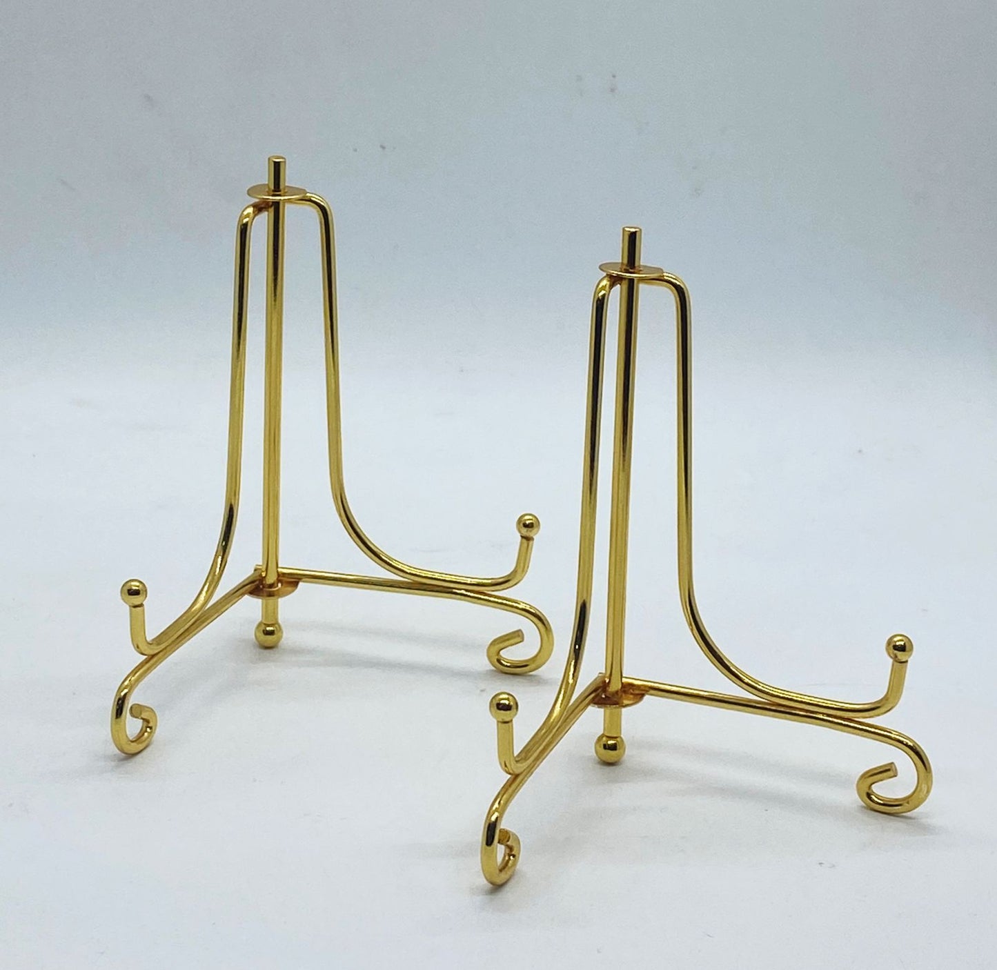 Metal Stand Foldable- 4 inch – 10 pieces- Gold