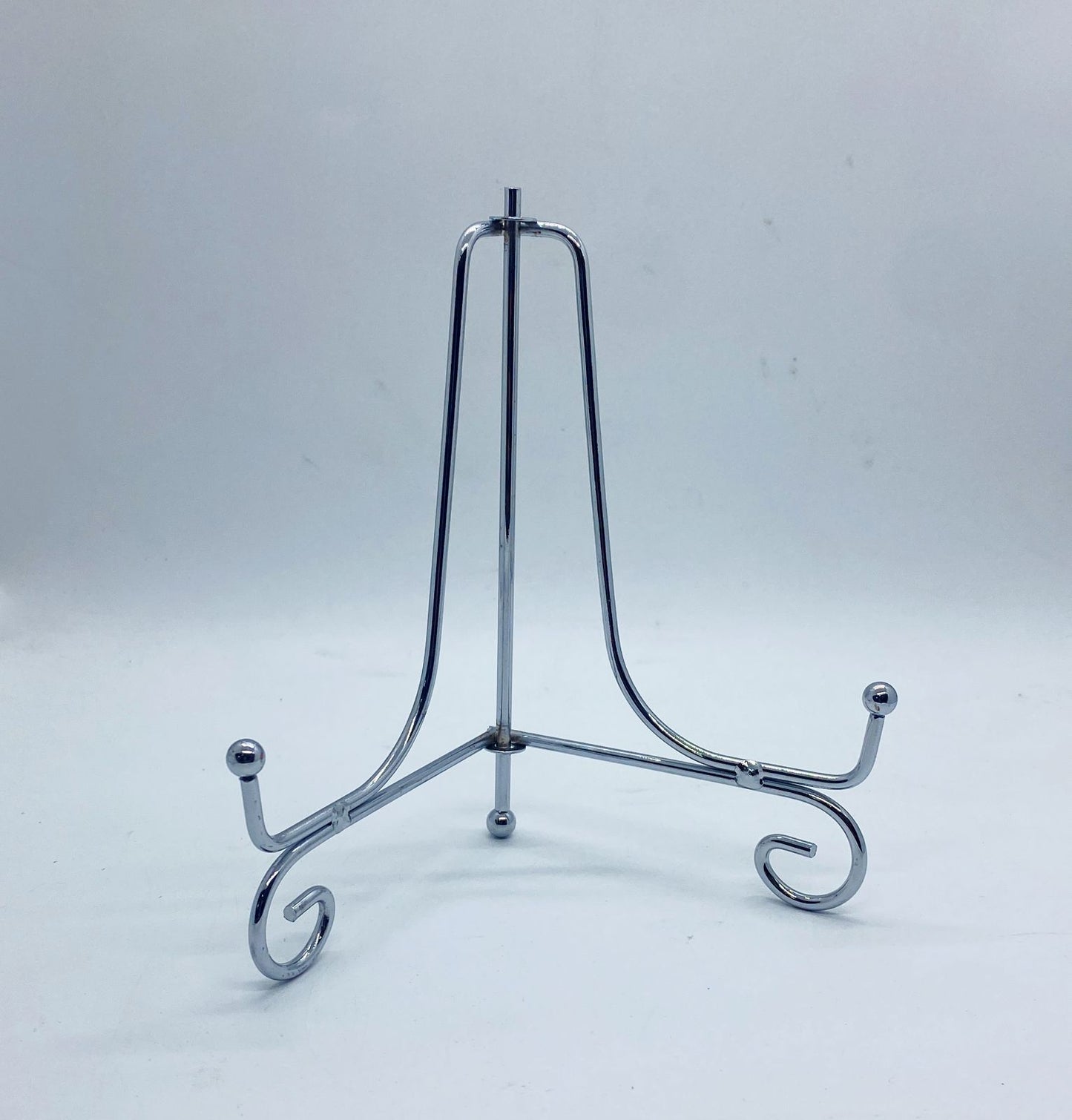 Metal Stand Foldable- 6 inch – 1 pieces- Silver