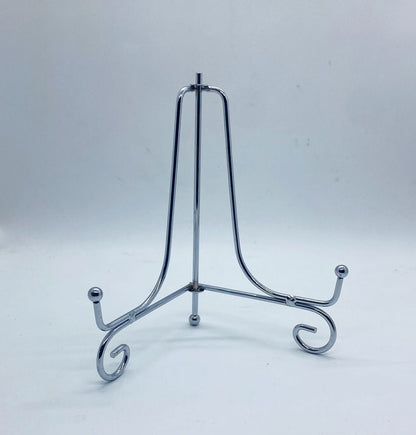 Metal Stand Foldable- 6 inch – 1 pieces- Silver