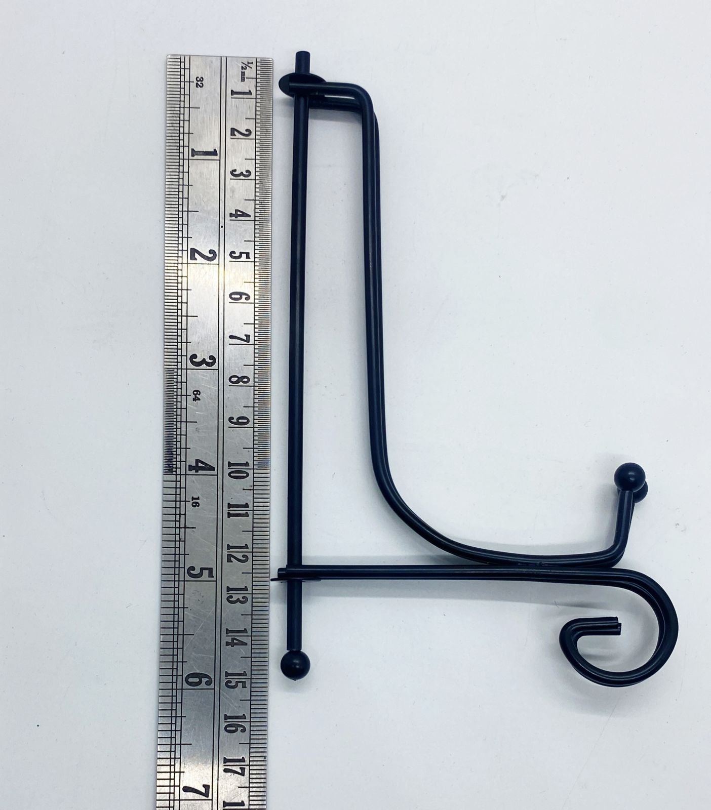 Metal Stand Foldable- 6 inch – 2 pieces- Black
