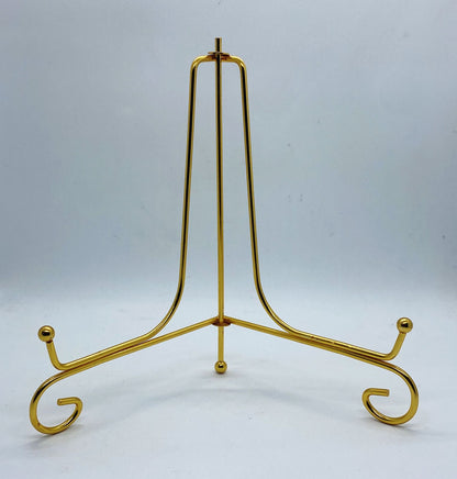Metal Stand Foldable- 8 inch – 2 pieces- Gold