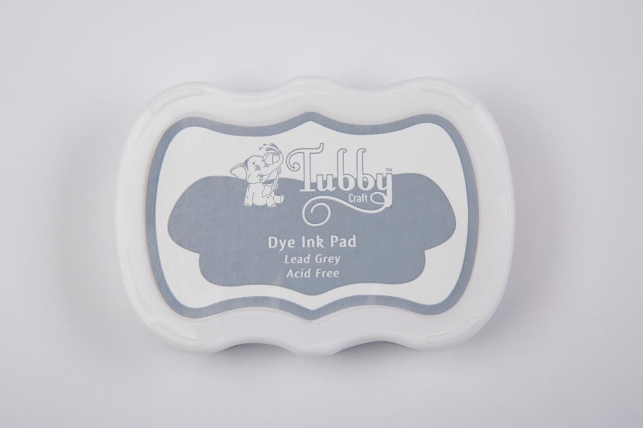 Tubby Dye Ink Pad – Lead Grey