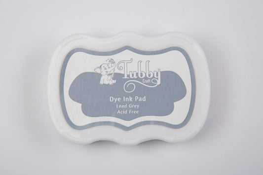 Tubby Dye Ink Pad – Lead Grey