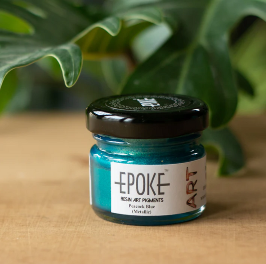 Peacock Blue (Metallic) – Mini Pigment Paste -20g