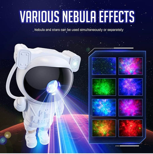 Astronaut Galaxy Projector with Remote Control