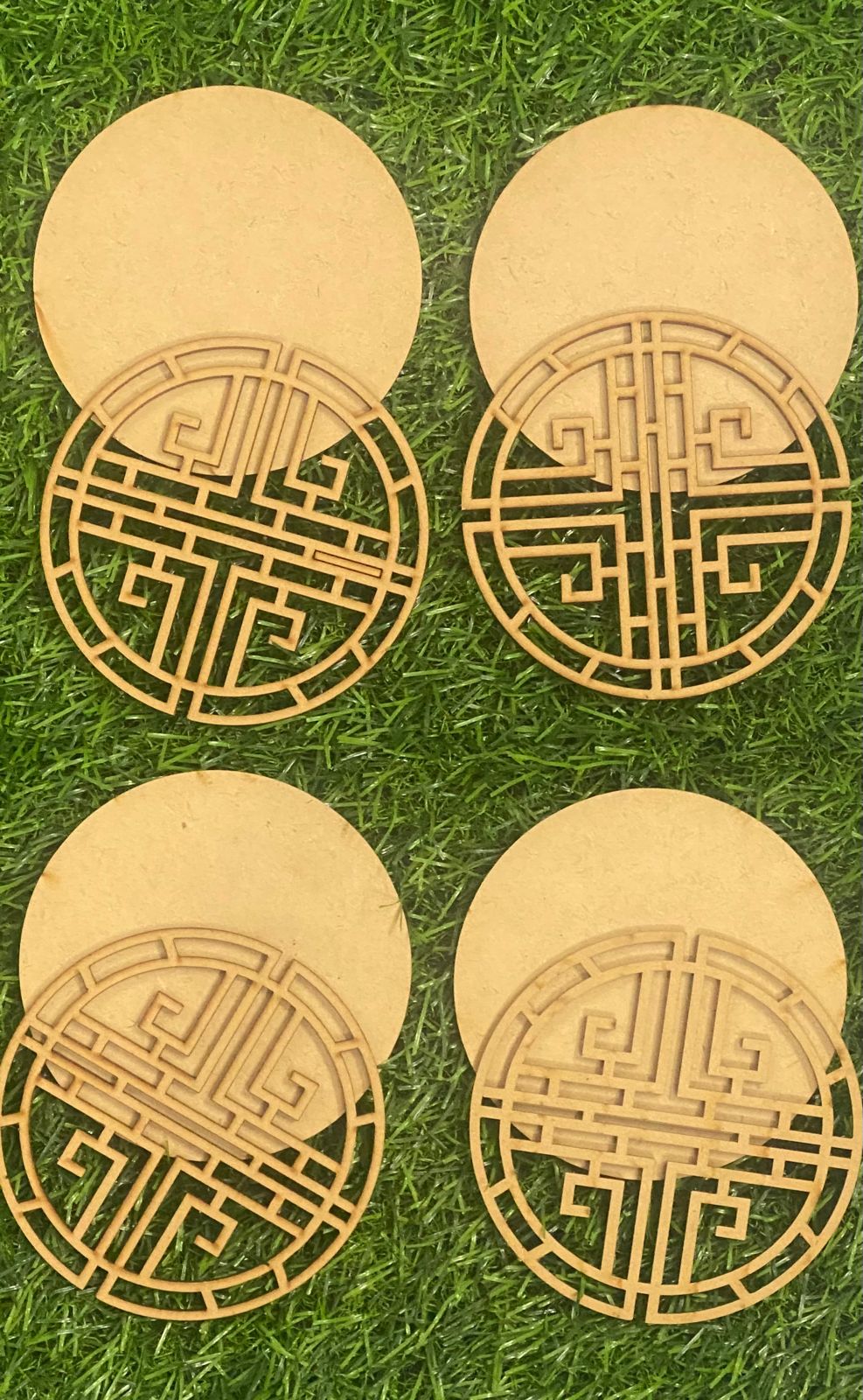 Coasters Set – Circle  CO - 6