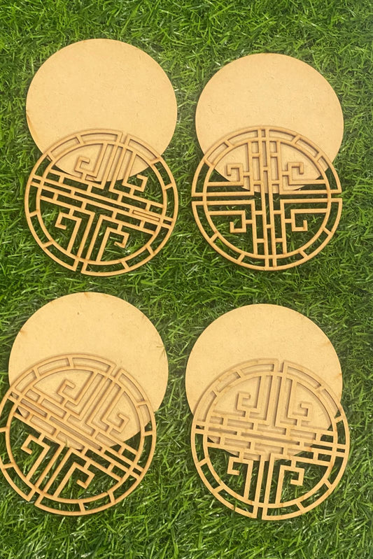 Coasters Set – Circle  CO - 6