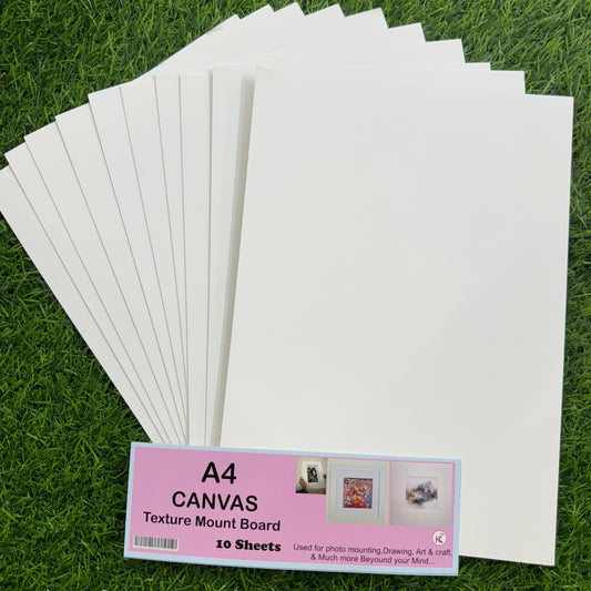 A4 Canvas Texture
