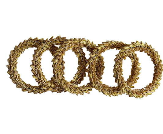 Gota patti Ring 3 inch- 5 pieces