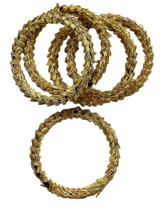 Gota patti Ring 4 inch- 5 pieces