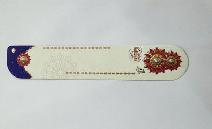 Rakhi Packaging Covers - 100 pieces  (Cards+ Polybag) design -3