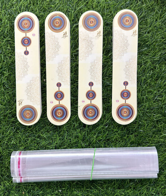 Rakhi Packaging Covers - 100 pieces  (Cards+ Polybag) design -14