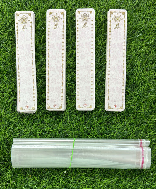 Rakhi Packaging Covers - 100 pieces  (Cards+ Polybag) design -16