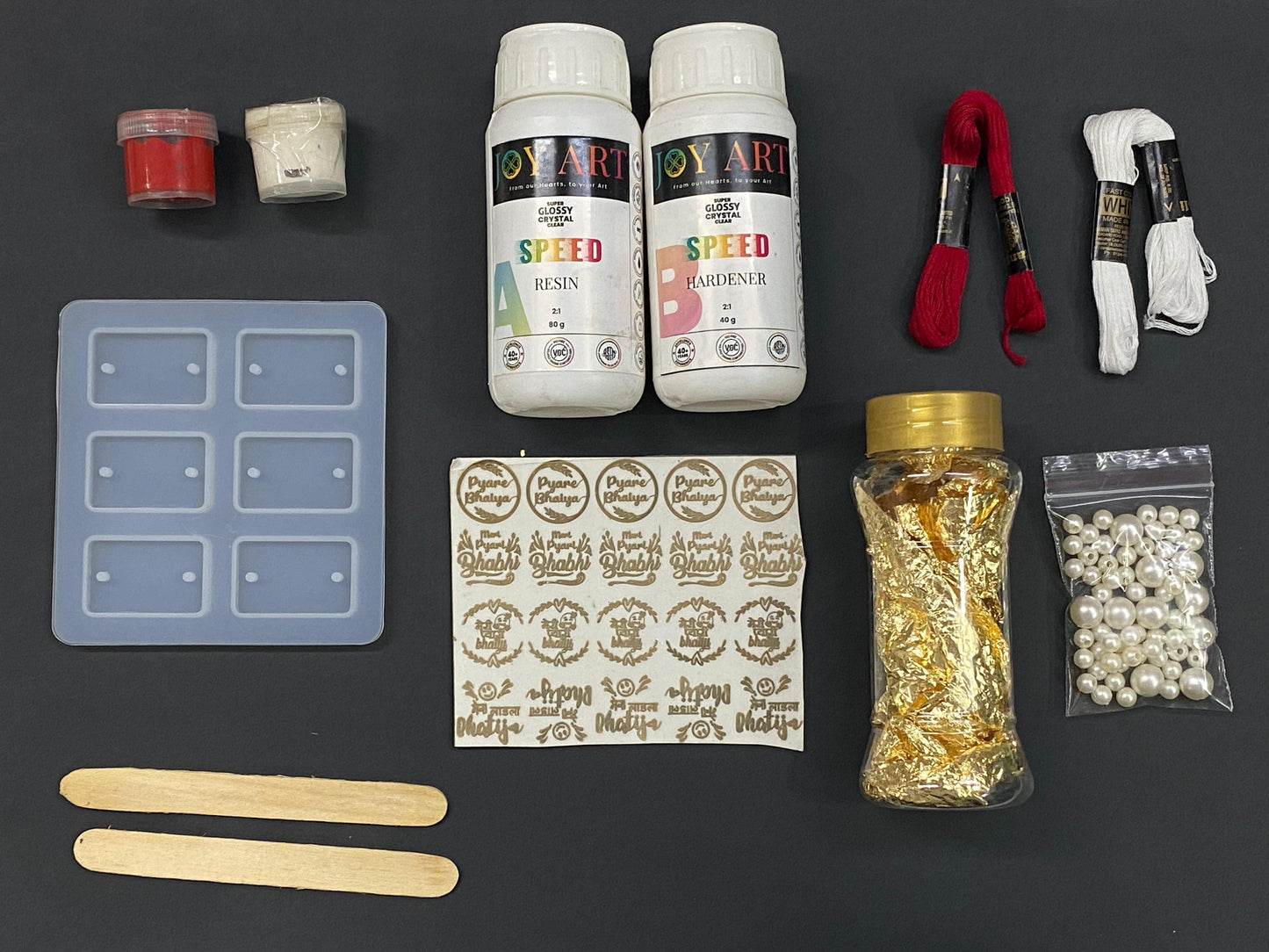 Resin Rakhi Making Kit – No.1