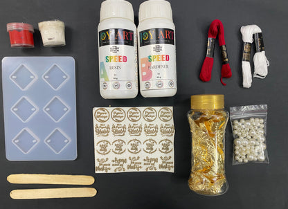 Resin Rakhi Making Kit – No.1