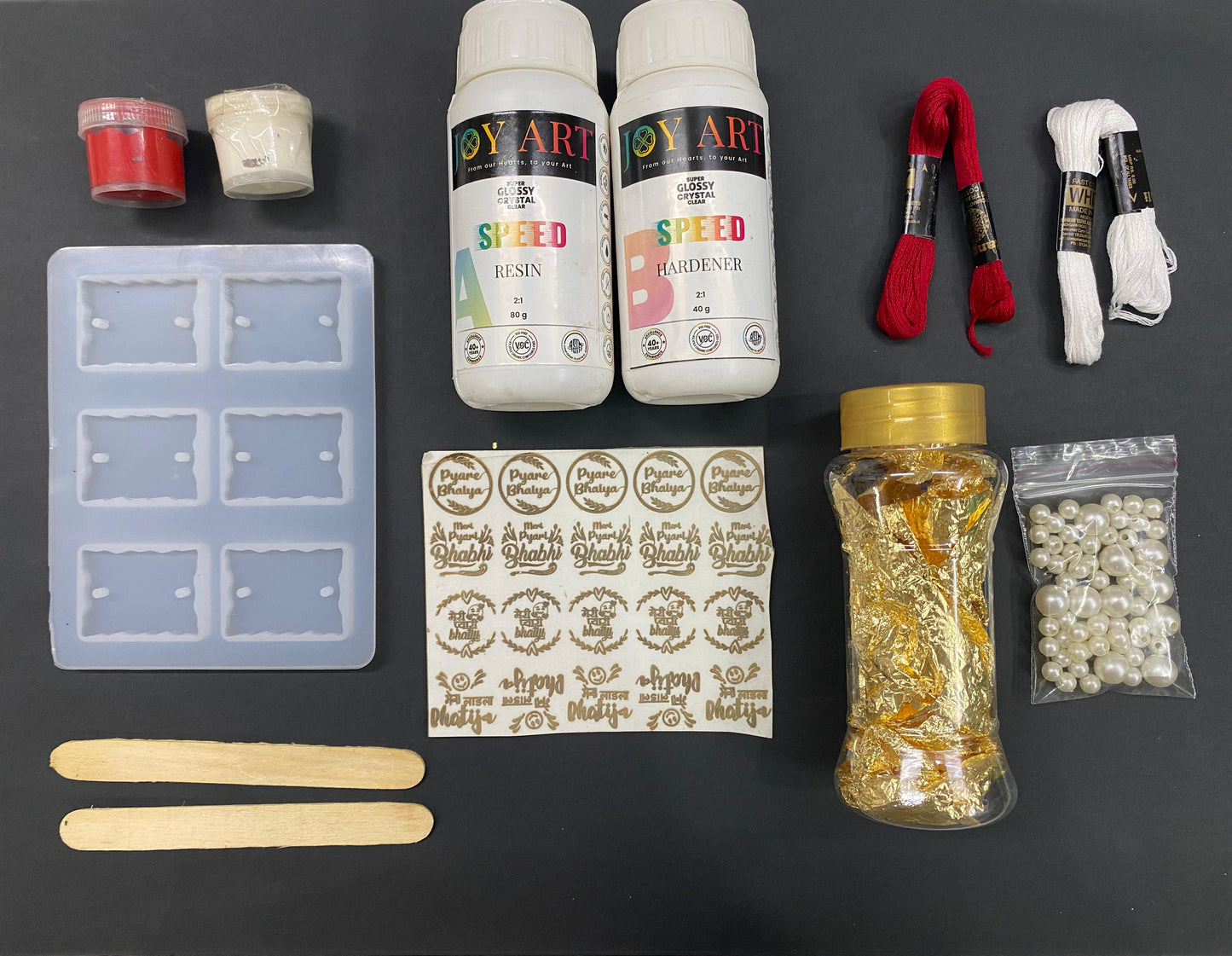 Resin Rakhi Making Kit – No.1