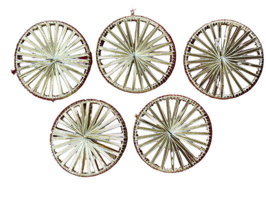 Gota patti Ring 4 inch- 25  pieces- Gold
