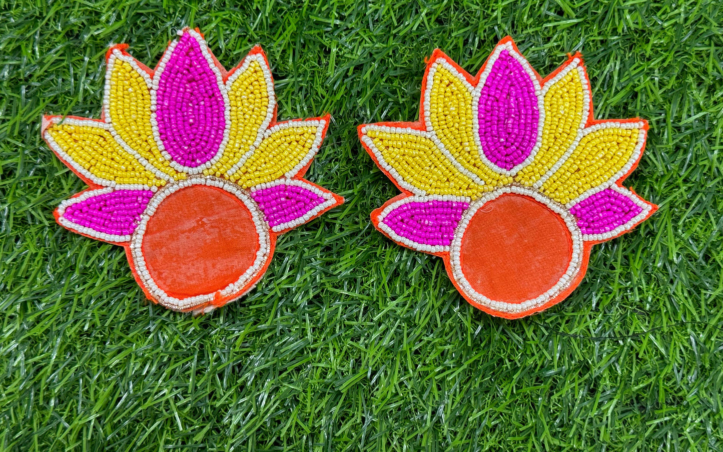 Lotus Flower Patch- 2 pieces, Design -1