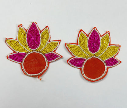 Lotus Flower Patch- 2 pieces, Design -1