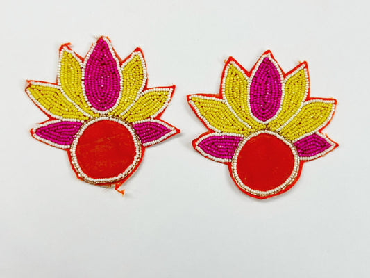 Lotus Flower Patch- 2 pieces, Design -1