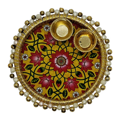 Ready To use Thali - 1 piece, Design -2