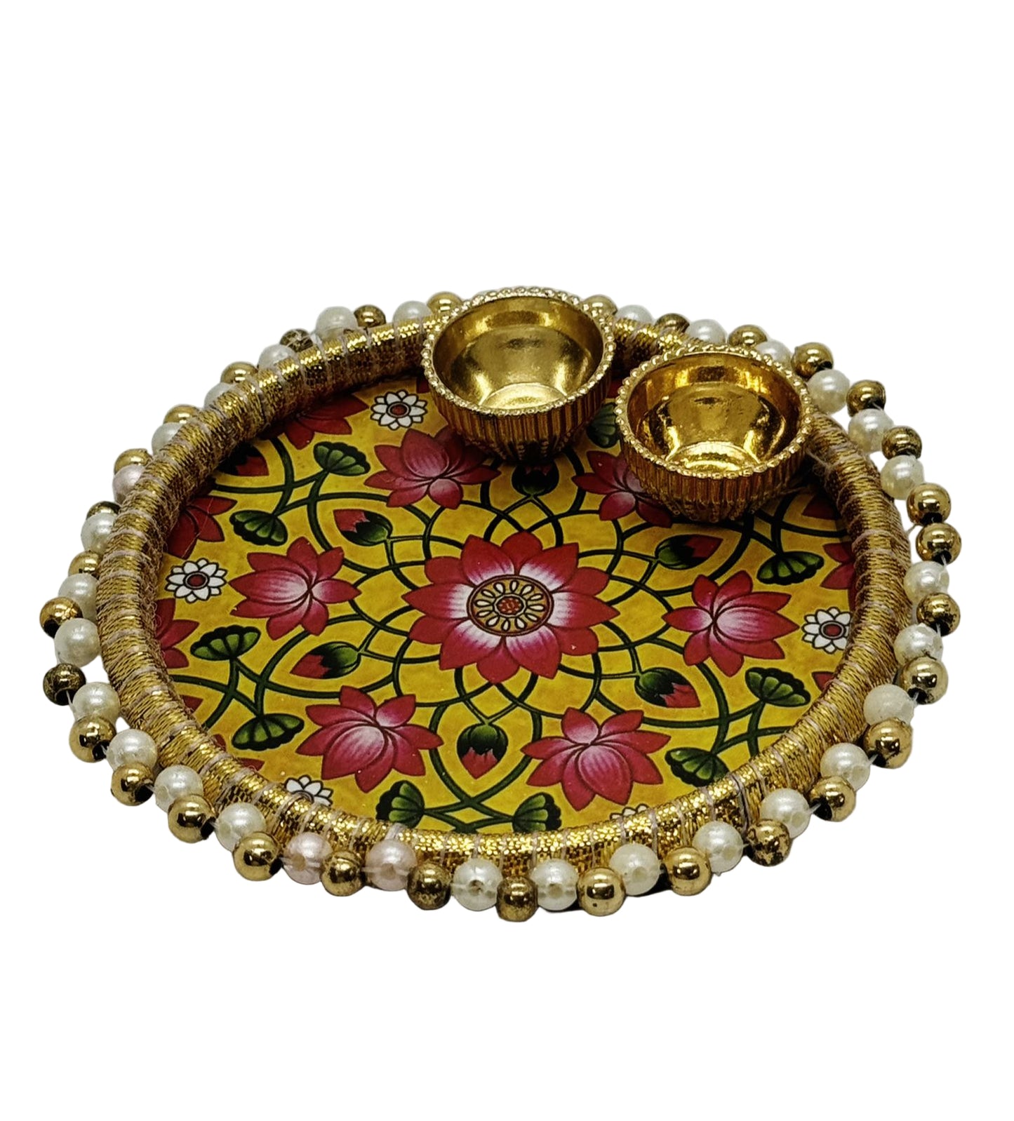 Ready To use Thali - 1 piece, Design -2