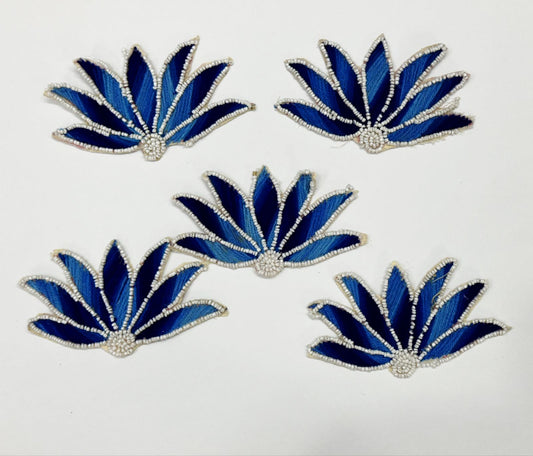 Lotus Flower Patch- 5 pieces, Design -4