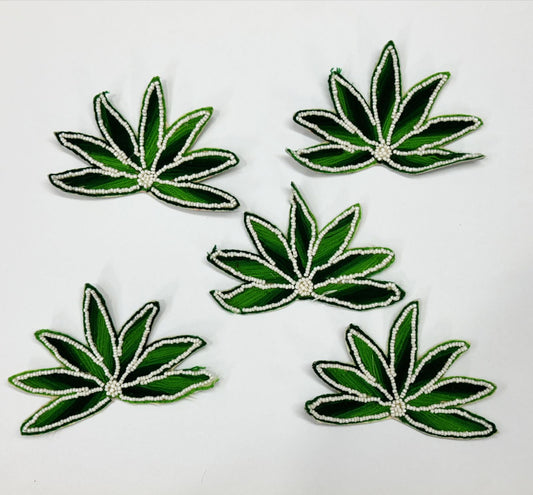 Lotus Flower Patch- 5 pieces, Design -5