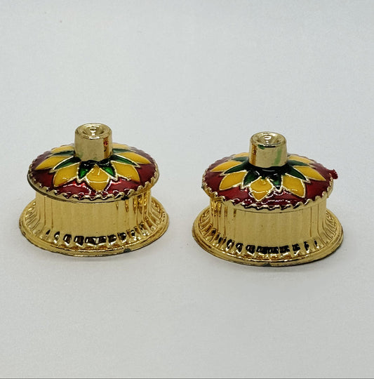 Roli Chawal Katori – 2 pieces, Design - 3