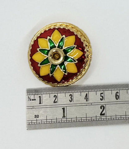 Roli Chawal Katori – 2 pieces, Design - 3