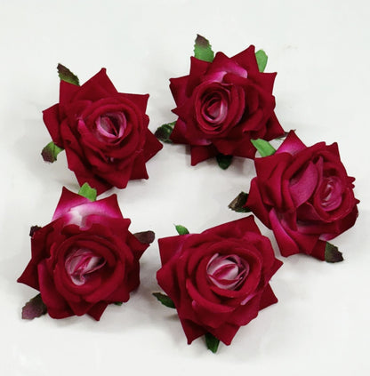 Velvet ROSES- 5 pieces shade - Dark Pink