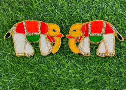 Elephant Patch- 2 pieces, Design -9